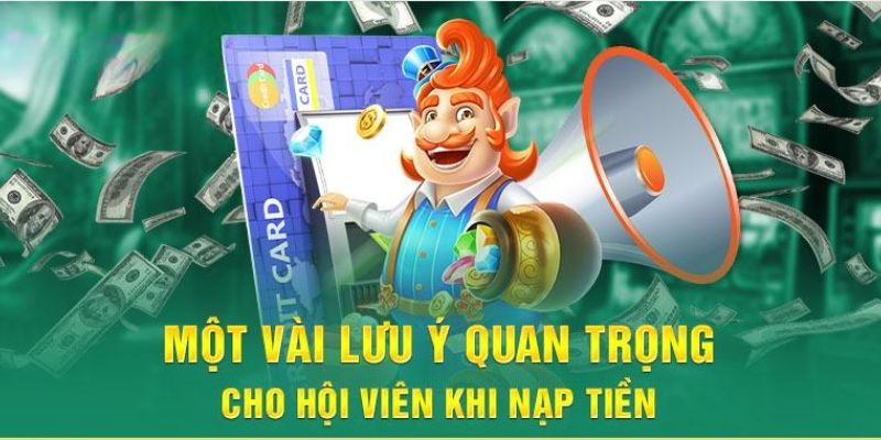 Những lưu ý khi thực hiện gửi tiền tại nhà cái CWIN