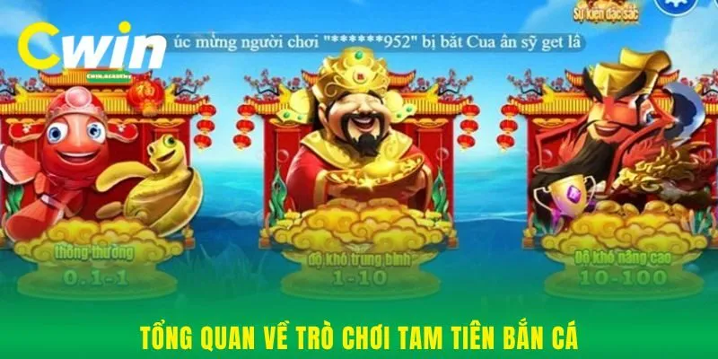 Tổng quan về trò chơi Tam tiên bắn cá